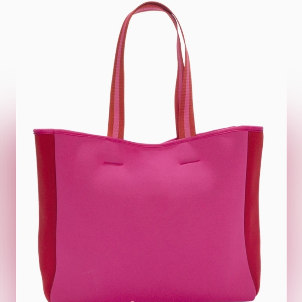 Summersalt Pink and Red Tote Bag